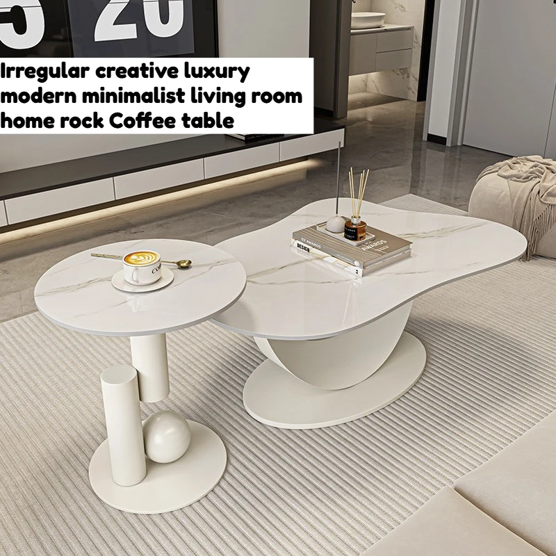 

Irregular Creative Luxury Coffee Tables Modern Minimalist Living Room Coffee Tables Design Premium Couchtisch Home Accessories