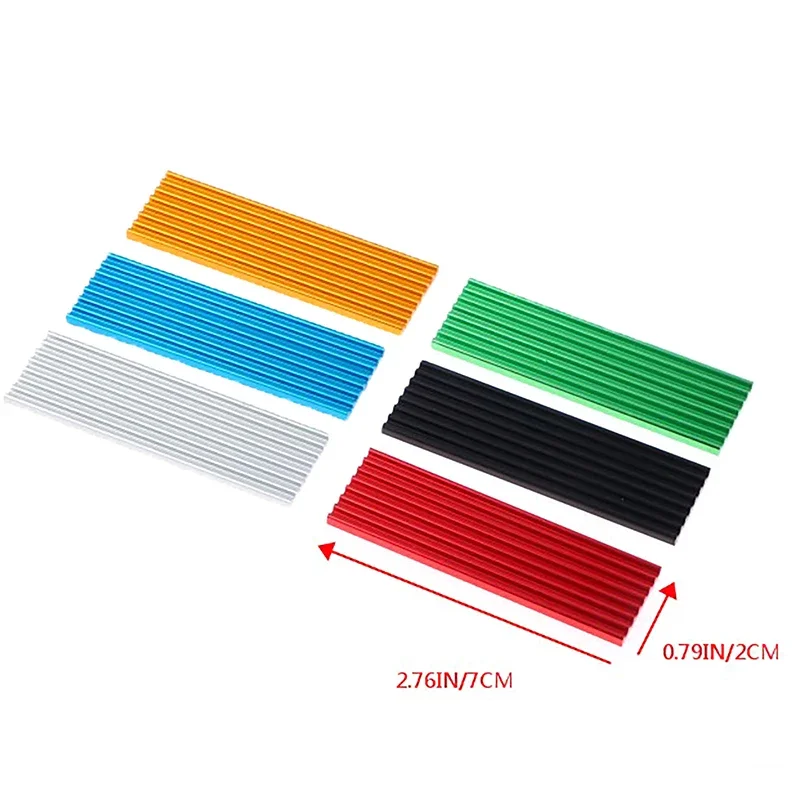 Aluminiowy radiator chłodzący z podkładką termiczną do dysku N80 Nvme M.2 Ngff 2280 Pci-e Ssd z podkładką termiczną radiatora HDD