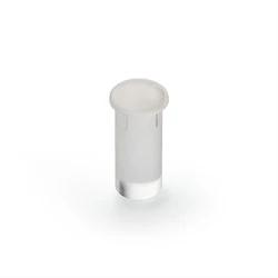 100pcs/lot Transparent Plastic 5mm LED Light Pipe Round Top Clear 5mm Light Guide Pipes