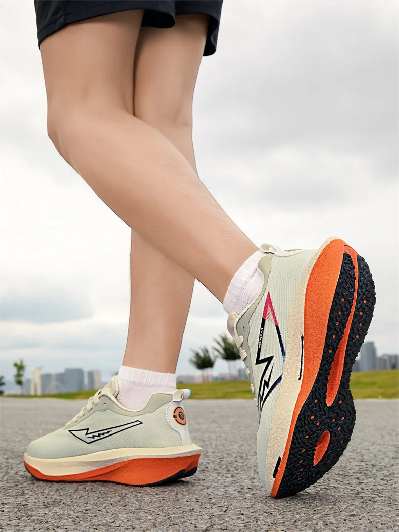 Marathon-Laufschuhe für Herren, Carbon-Platte, Spezial-Sportschuhe, atmungsaktiv, leicht, bequeme Damen-Sportschuhe, Chunta-Sneaker. – Detail 25