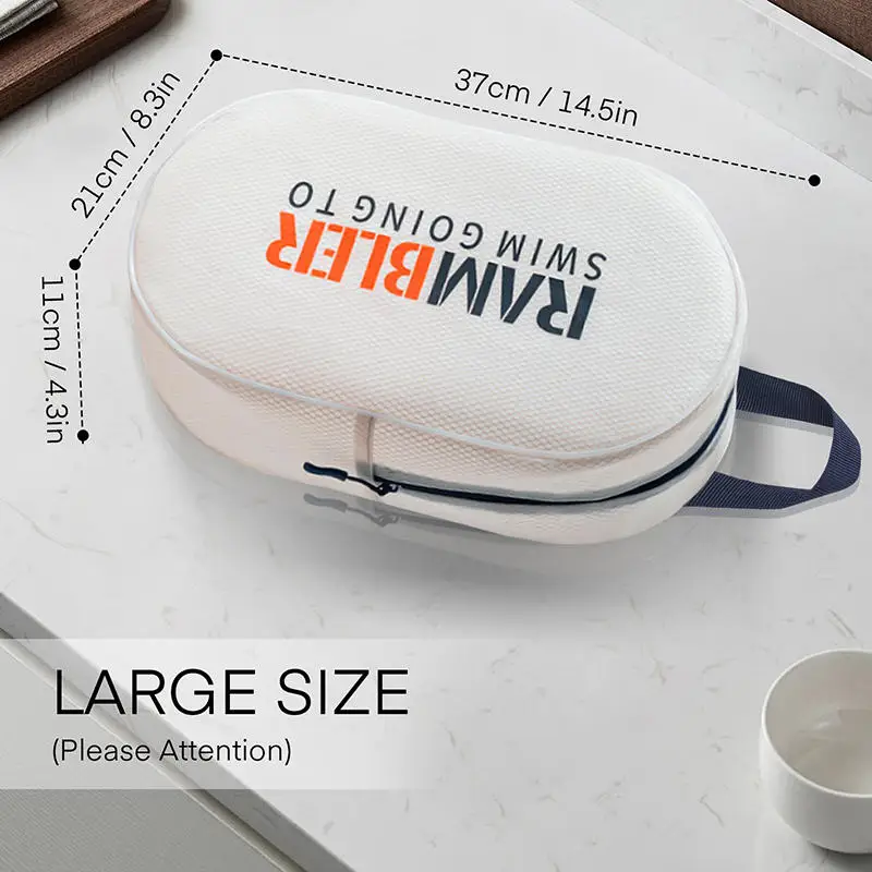 إيفا حقيبة شاطئية مقاومة للماء فصل جاف رطب السباحة اللياقة البدنية الصالة الرياضية الجافة السفر المحمولة سعة كبيرة سستة المنظم حقيبة التخزين