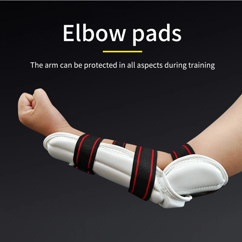 Taekwondo Arm Guards TKD Protector WTF arm Guard arm Support Judo Karate Elbow Protection Muay Thai Kick Boxing Foream Gear Kid