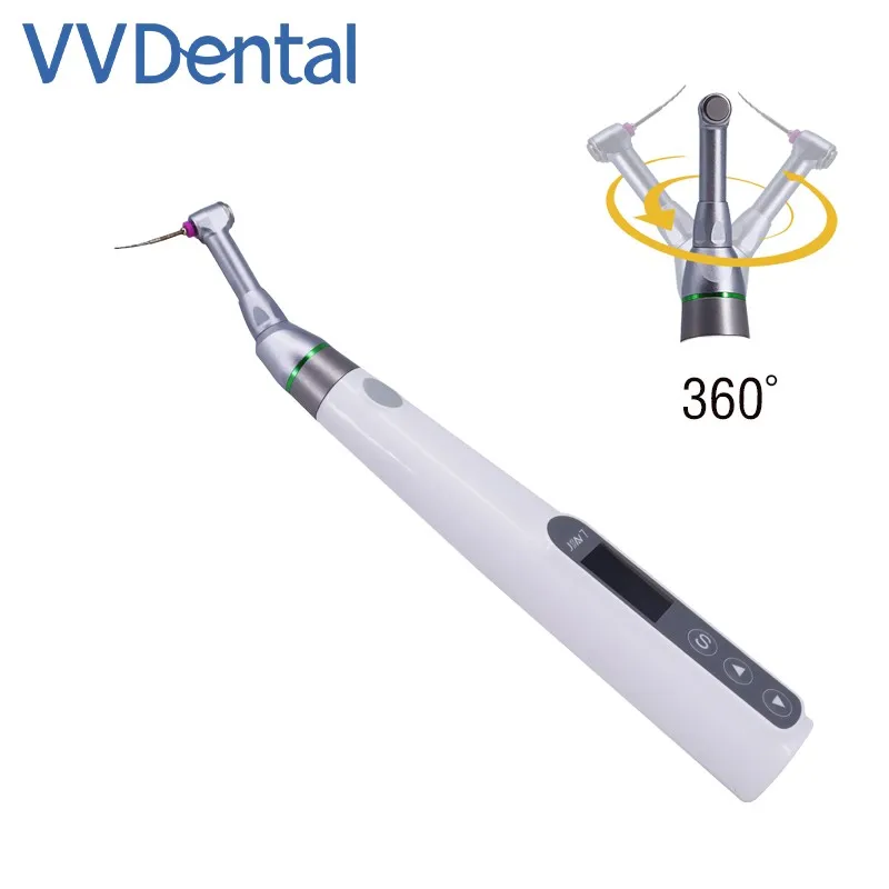 

VV Dental LED Endo Motor Wireless Mini 16:1 Reduction Contra Angle Endo Motor Endodontic Root Canal Therapy Treatment