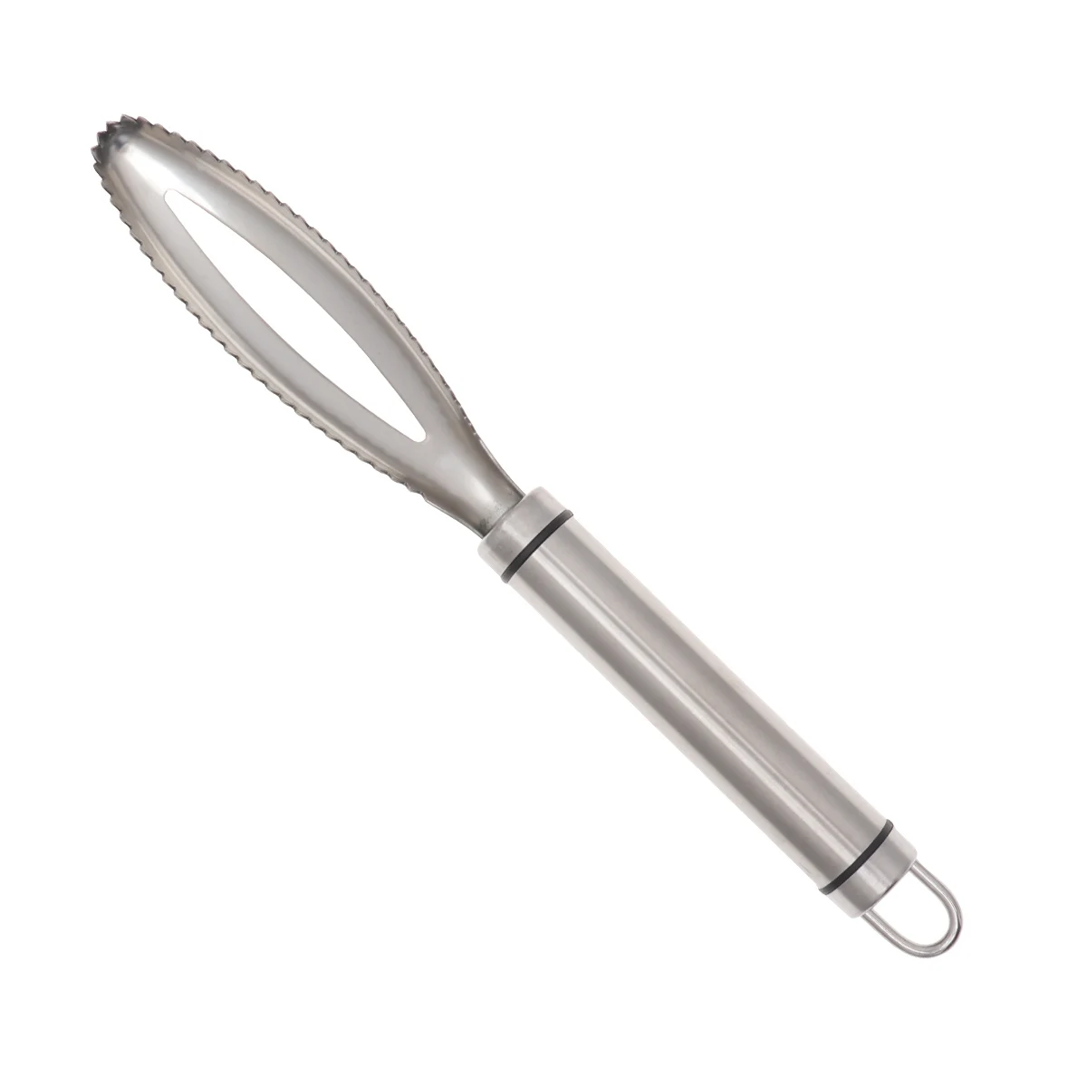 

304 Stainless Steel Shaver Cleaning Tool Serrated Blade Kitchen Gadgets Non Slip Design Storage