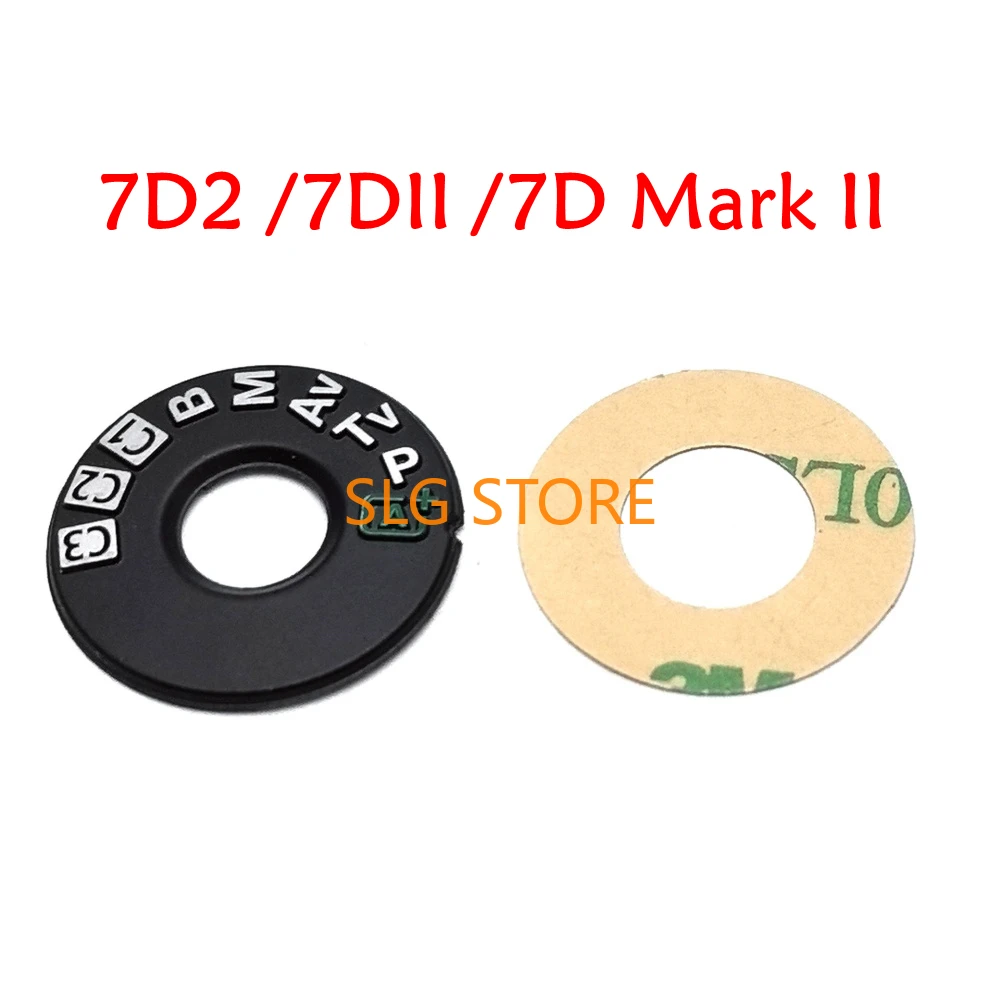 새로운 모드 다이얼 플레이트 인터페이스 캡 Canon EOS 5D2 7D 5D3 5D4 6D 6D2 7D2 5DS 5DSR 60D 70D 80D 90D 600D 77D 800D 수리 부품