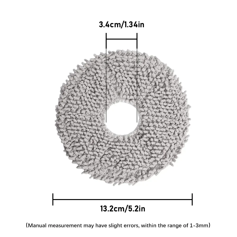 16PC Durable Mop Cloth Compatible Accessories For Xiaomi X20+ X10+ X20 Plus X10 Plus Robot VacuumMop Pad Replacement Spare Parts view 6