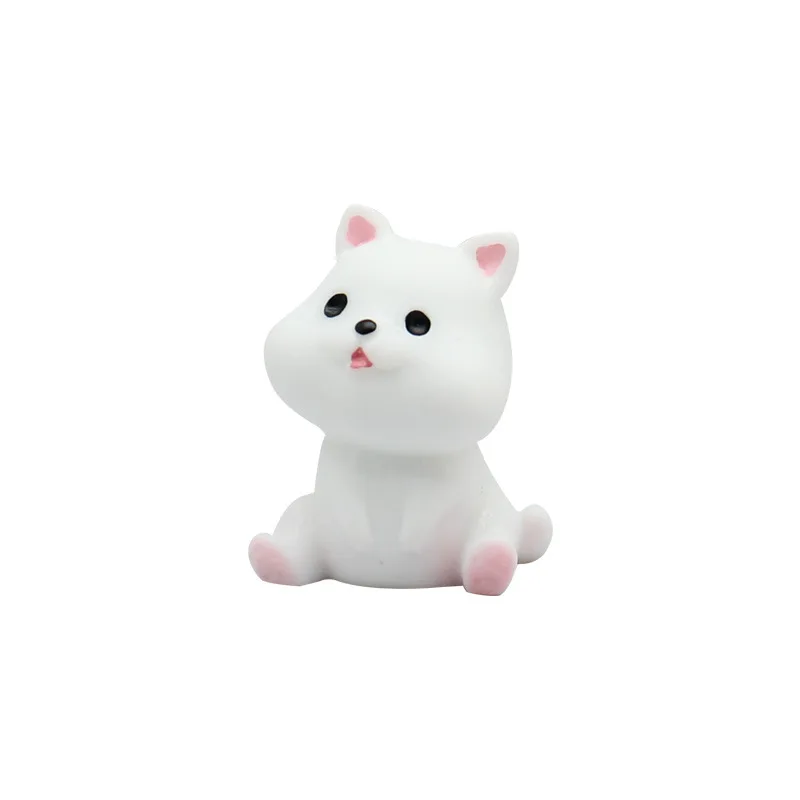 Kitten Ornaments Safety And Environmental Protection Hand-painted Bottom Stable Cute Desktop Home Furnishing Accessories Bedroom