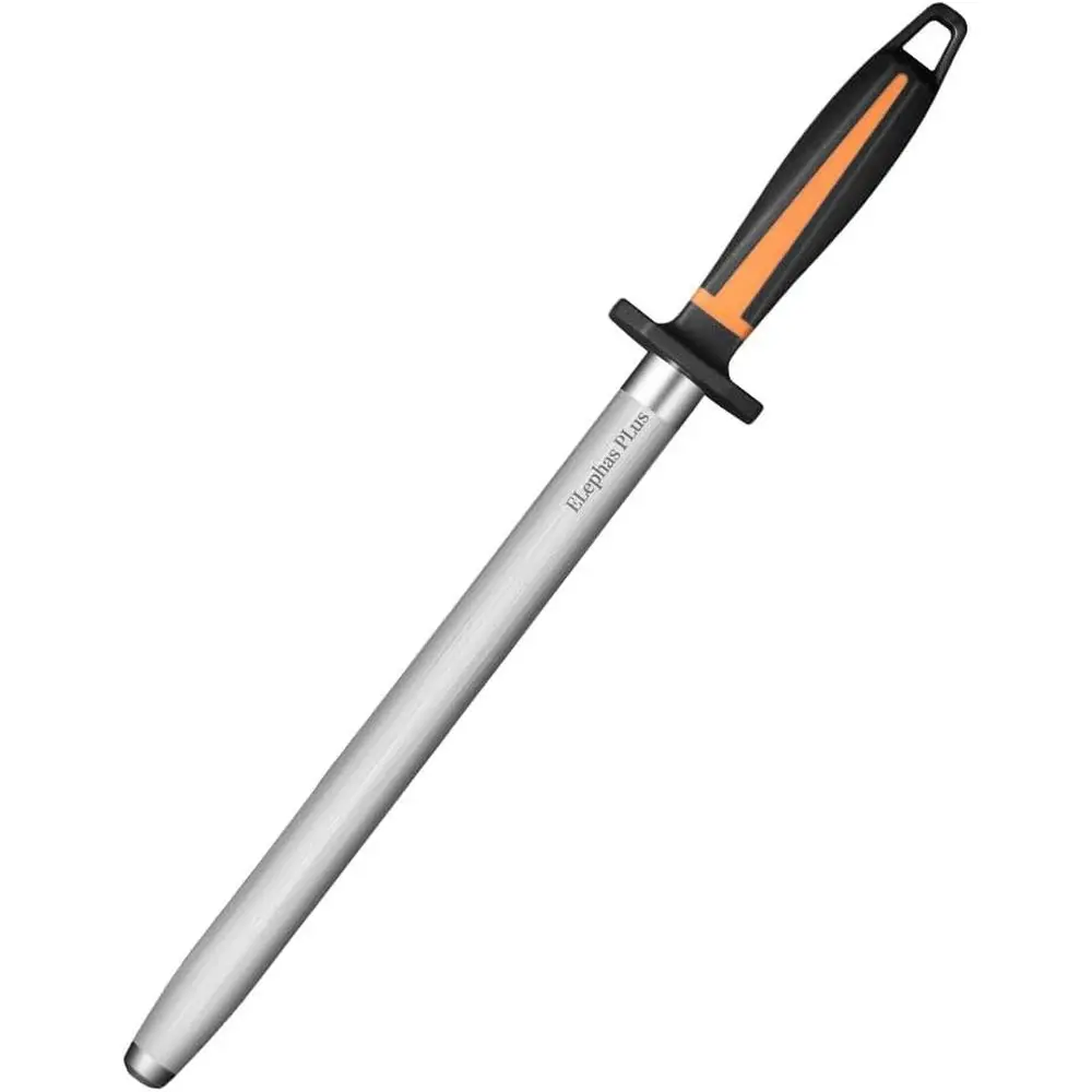 

High-Carbon Steel Honing Rod - Hardened for Knife Sharpeners, 12IN Flat