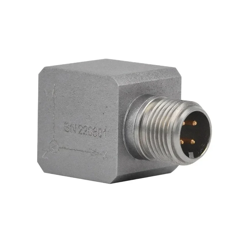 BYDE30001 Stainless Steel Triaxial IEPE ICP Accelerometer for Isolated Vibration Measurement