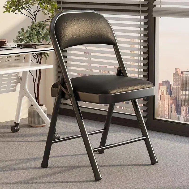 Portable Folding Dining Chair Stool Lightweight Compact Space Saving No Assembly Kitchen Home Office Dorm Conference Furniture