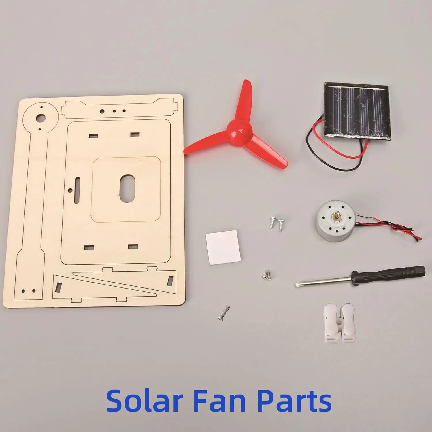 Kit radio FM fai-da-te e kit ventola solare, progetto scientifico elettronico con PCB, altoparlante, custodia, strumenti di assemblaggio per progetti STEM