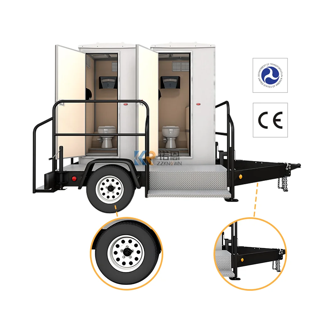 luxury portable restroom trailer toilet manufacturers outdoor portable toilets camping mobile plastic price for sale