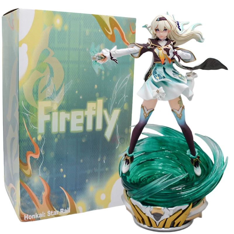 36cm Honkai Star Rail Firefly Anime Girl Figure Huang Quan/Acheron Action Figure Jingliu Figurine Game Statue Model Doll Toys