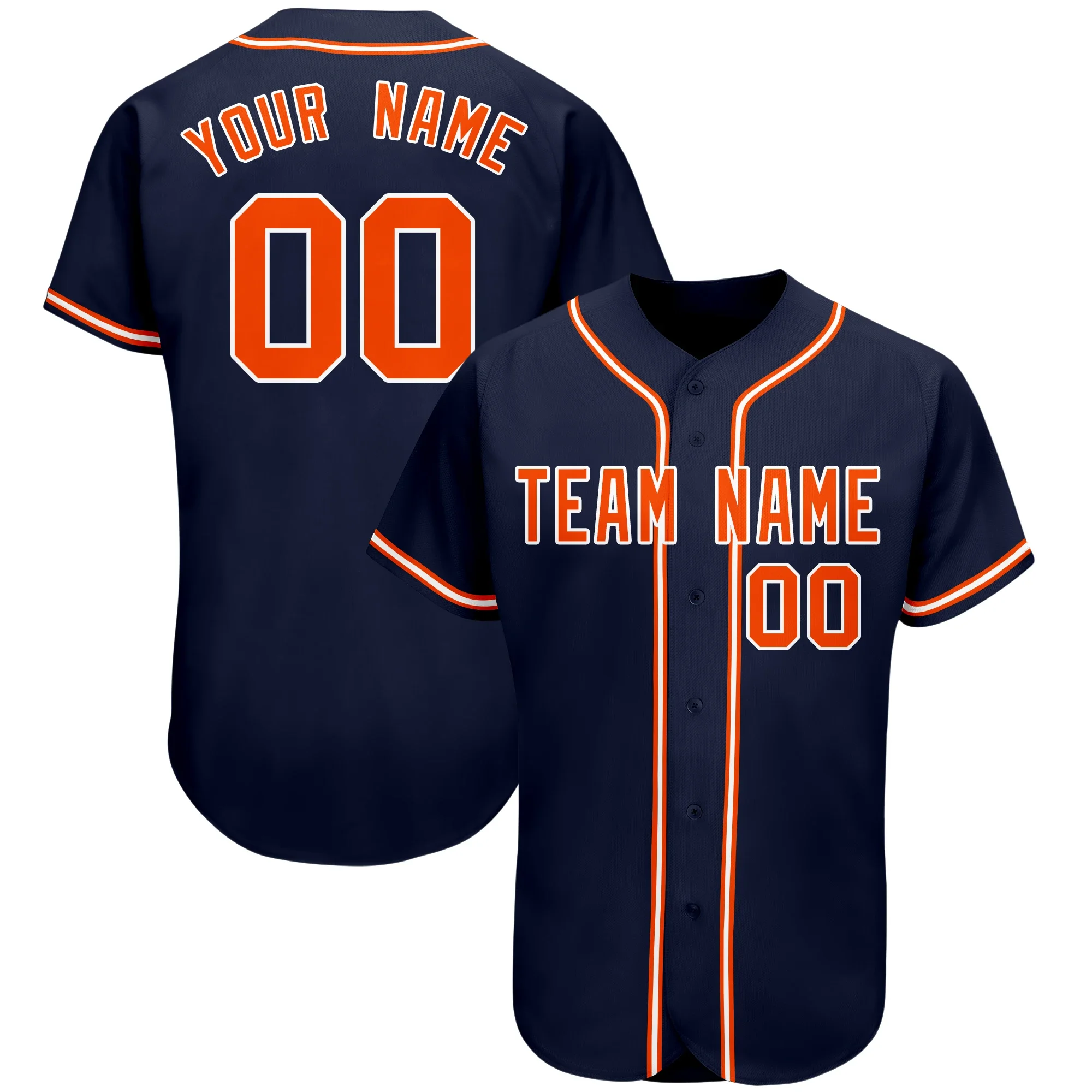 

Custom Baseball Jersey Personalized Printing Team Name and Numbers Make Your Own Athletic Quick-dry Softball Uniforms for Men