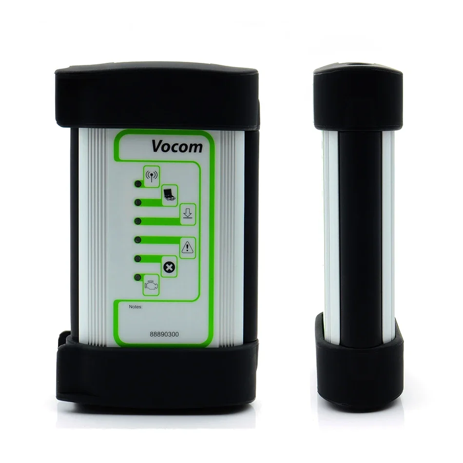 واجهة مربعة عالية الجودة لـ VOLVO VO-COM 2 أدوات تشخيص السيارات لبرامج V-olvo SSD V2.8.150 أدوات السيارات للشاحنة