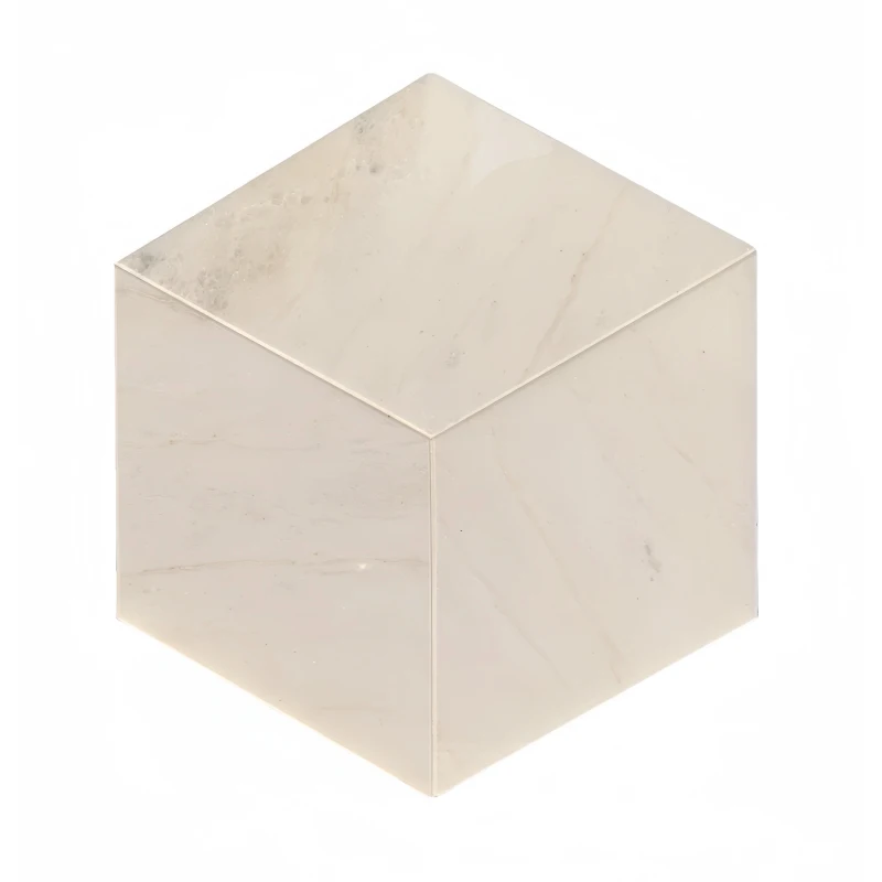 Hexagon Marble tile, White marble, natural marble,for wall and floor, polished marble tile, natural stone, genuine marble, real