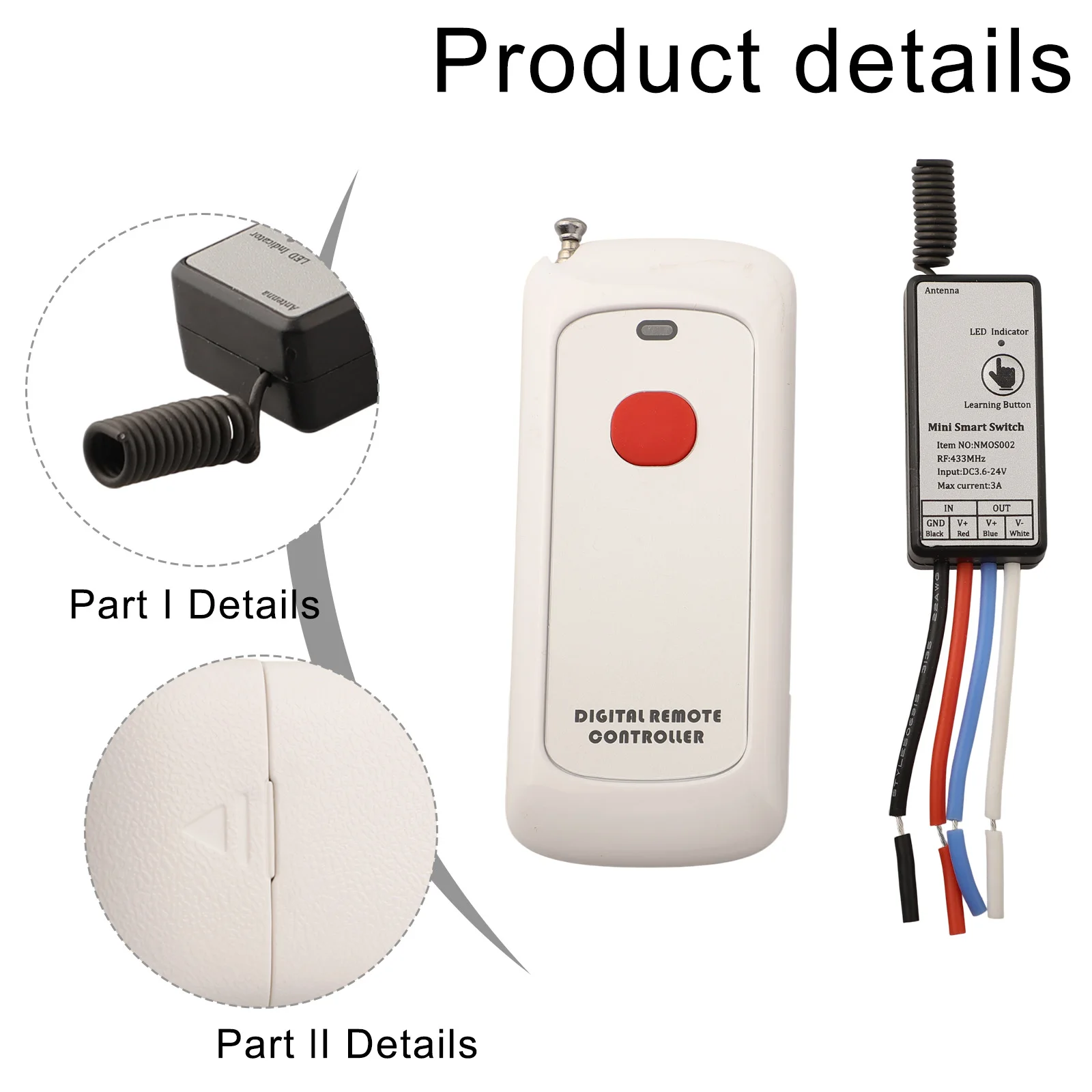For Lights For Fans Programmable Receiver Feeder Activator For Vehicle For Tree Stand Led User-Friendly Operation