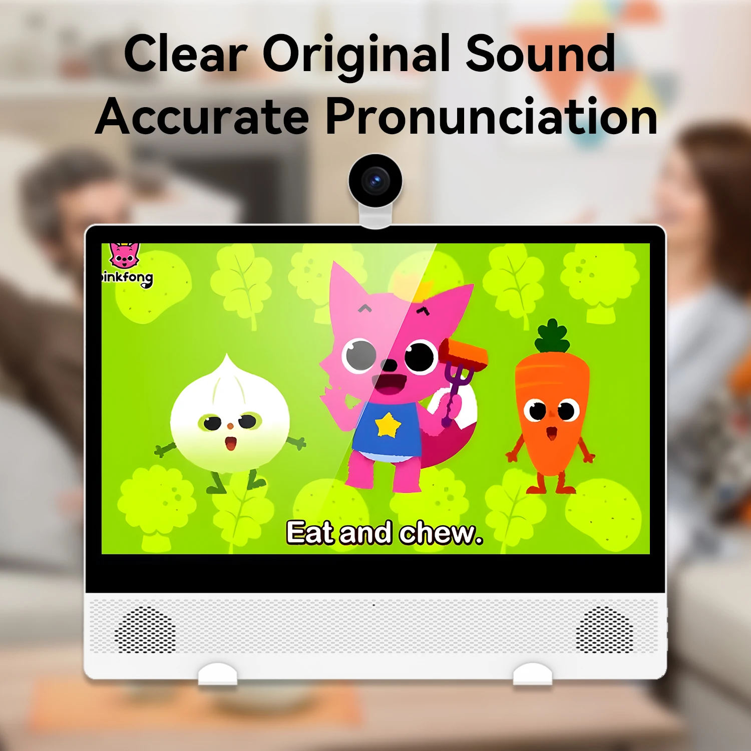 Factory Customized Widely Acclaimed 15.6 Inch HD Android Portable Learning Machine for Children Multi Languages Kids Tv