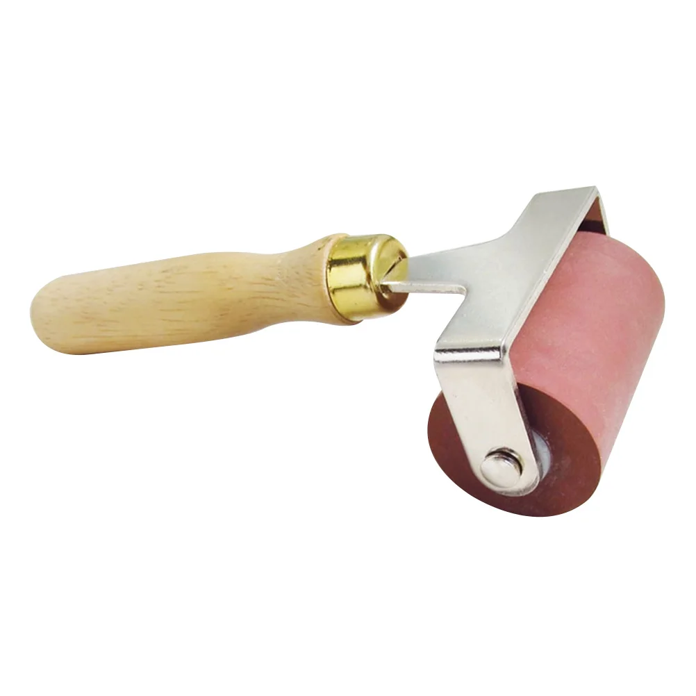 1 قطعة أداة توزيع الحبر الدوارة لطلاء سطح أملس الغراء نشر سهلة التنظيف مجموعة أدوات صنع الحرف الفنية