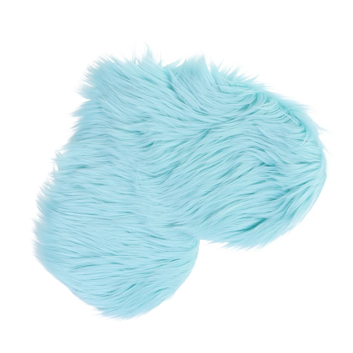 

Heart Shaped Mat 40X50Cm Non-Slip Bath Living Room Bedroom Non-Slip Carpets Bathroom Carpet Kids Room Light Blue