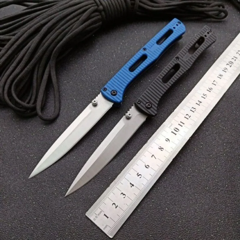 

Outdoor BM 417 Folding Knife Camping Fishing Self Defense Pocket Knives Portable EDC Tool