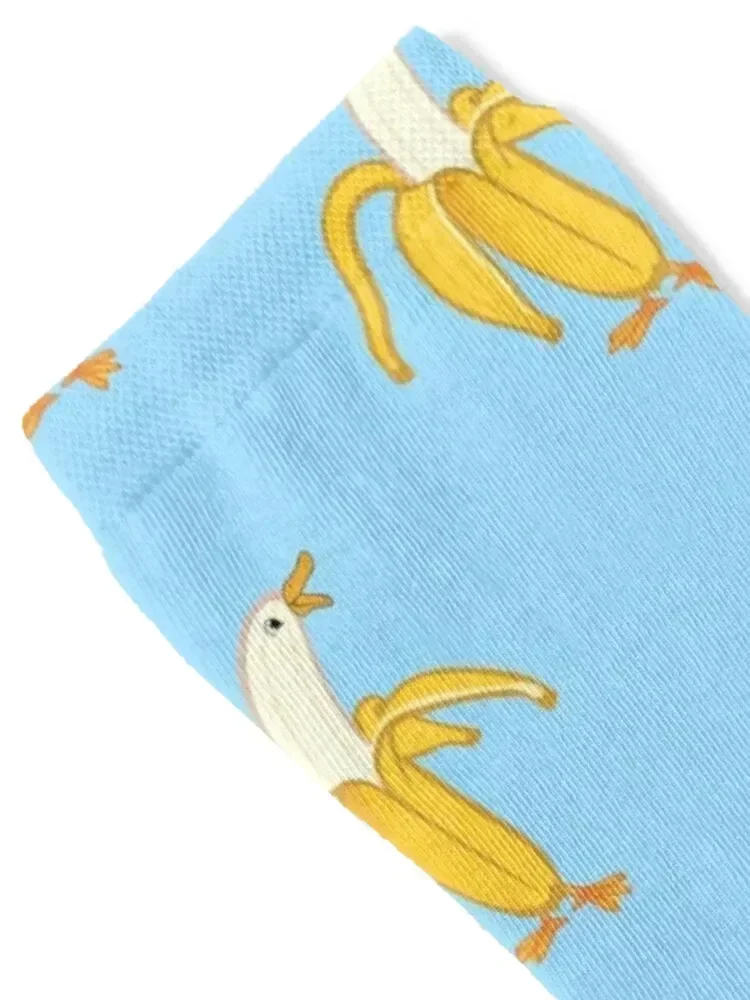 Banana Duck Socks moving stockings funny sock Antiskid soccer designer Socks Male Women's