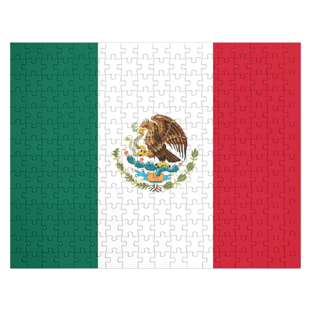 

Flag of Mexico Jigsaw Puzzle Custom Puzzle Child Toddler Toys Personalized Toy Personalised Jigsaw