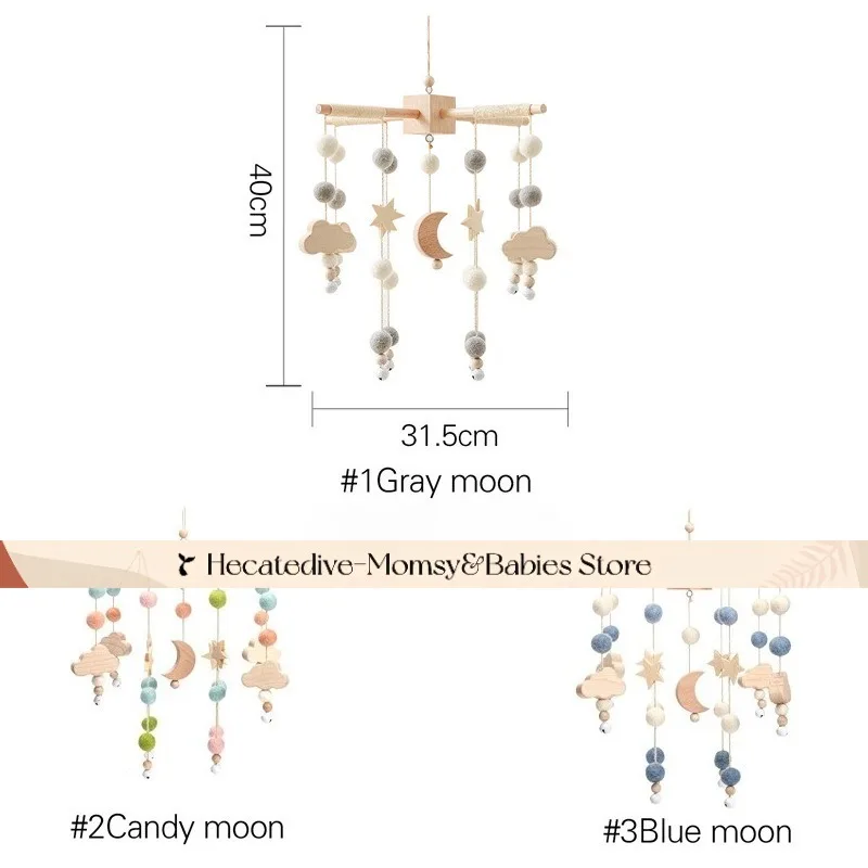 【Must Have】 Sonagli e cellulari per bambini, giocattoli educativi, set per neonati, palline in feltro con cielo stellato ​   mini decorazioni giocattoli unici cose per bambini