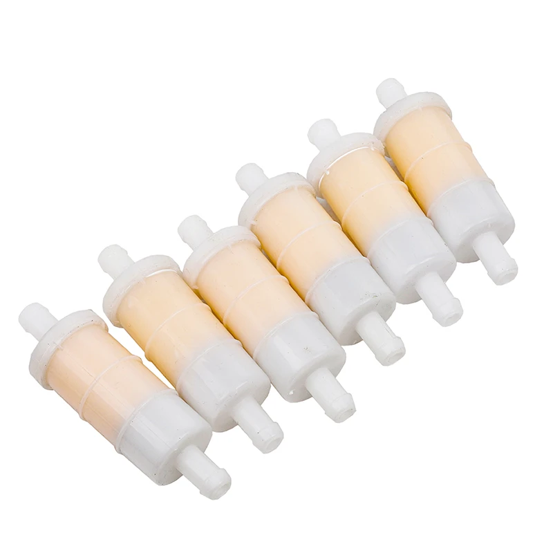 9mm Motorcycle Fuel Filter Universal Motorcycle Gasoline Gas Fuel Gasoline Oil Filter for Scooter Moped Scooter Dirt Bike ATV