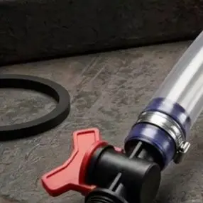 Racing Fuel Filler Hose Kit With Ball Valve Bender For VP For Tuff For Jug For Gas Tank Cap 3 5 5.5 Gallon Refueling Tool