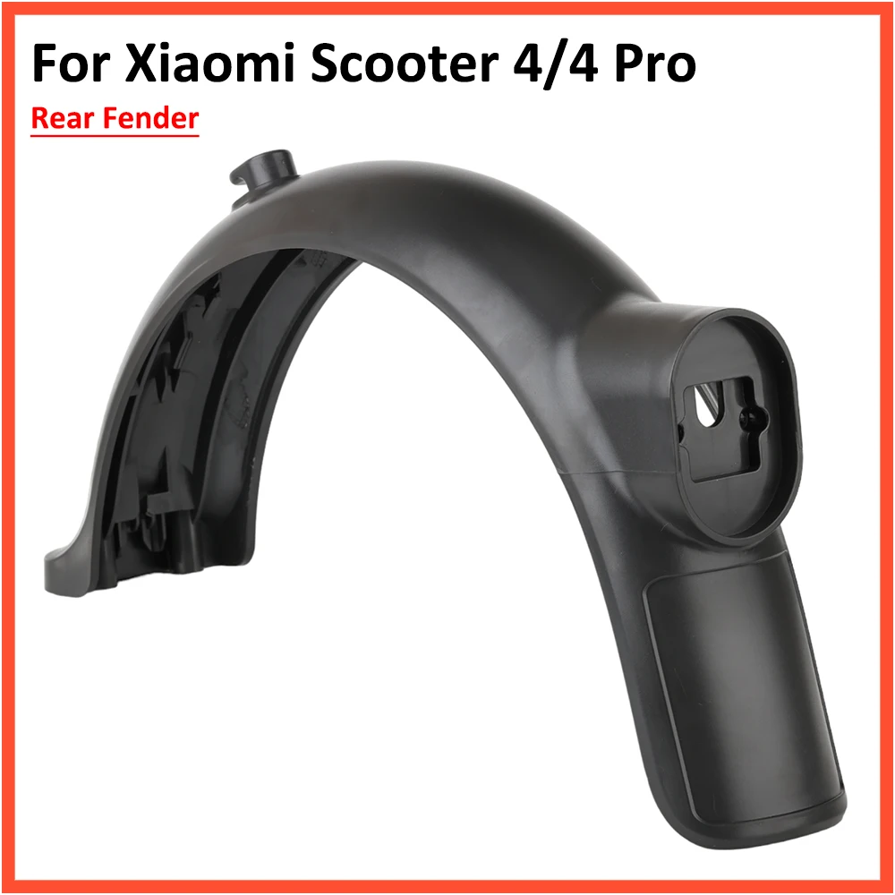 4Pro Rear Fender For Xiaomi Electric Scooter 4 Pro Rear Wheel Mudguard Mi4 Splash Proof ABS Plastic Parts