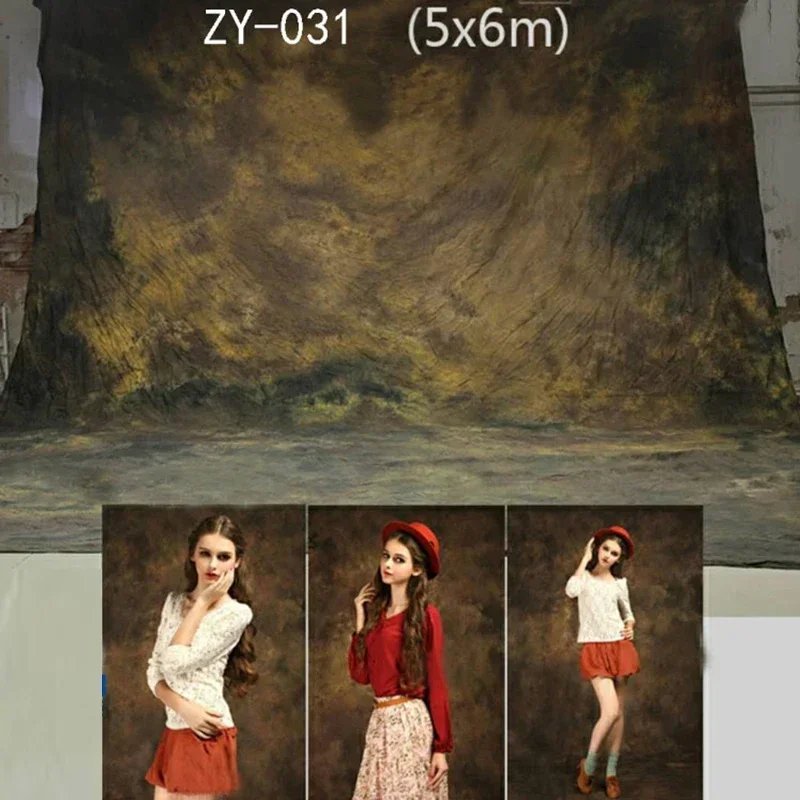 Powerwin 5x6M 16x19ft Large Muslin Family Photography Backdrop Cotton Photo Background Cloth for Studio Shooting Wedding Party