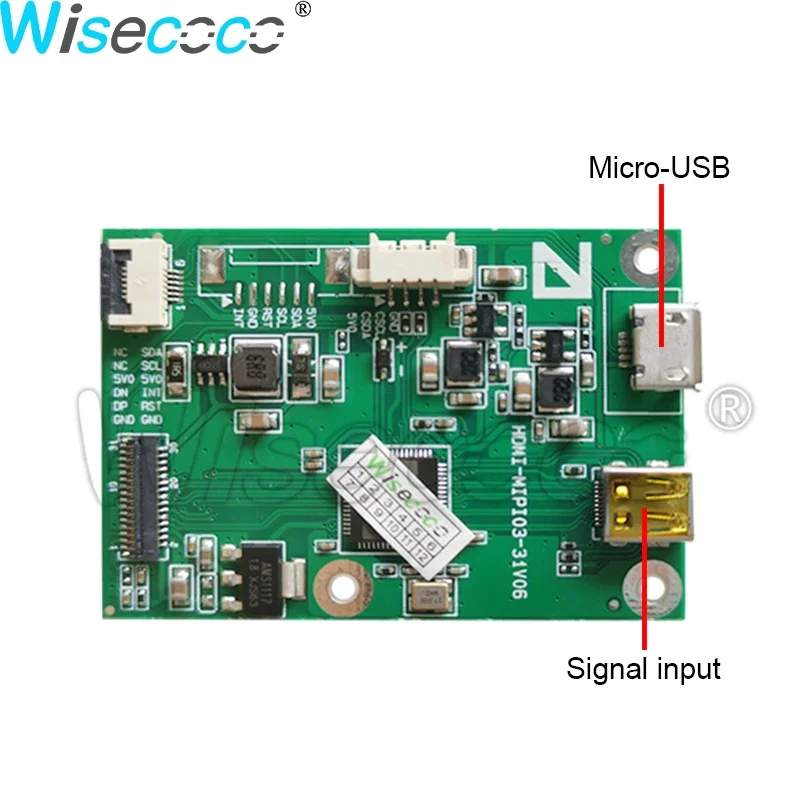 Imagem -04 - Raspberry pi Wisecoco Display Lcd Driver Board Controlador de Tela de Pistas 6.2 1280x720 Mipi Dsi