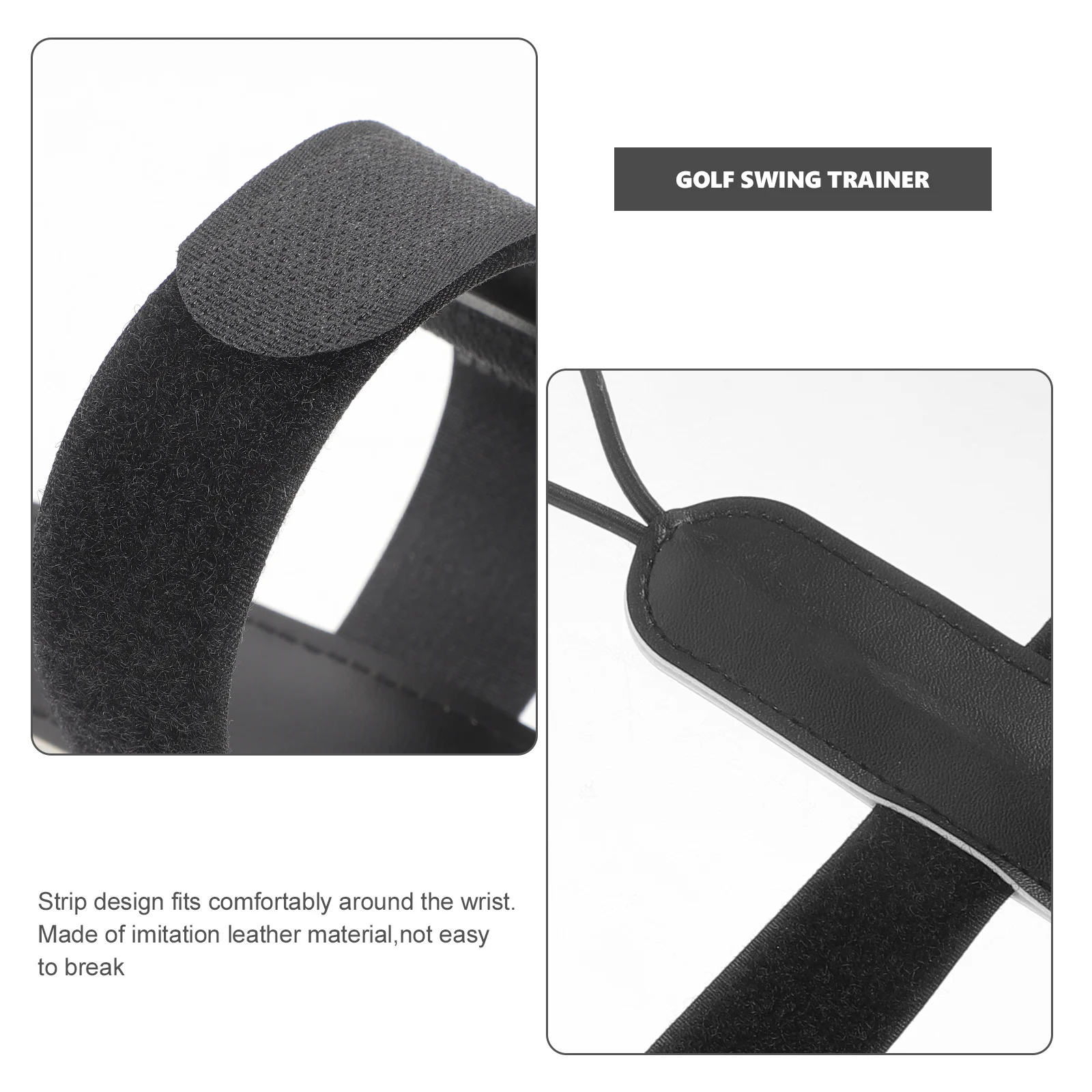 

Golf Training Wrist Fixator Practice Aid For Accuracy Lightweight Correction Strap Elastic Wristband For Men Women Portable