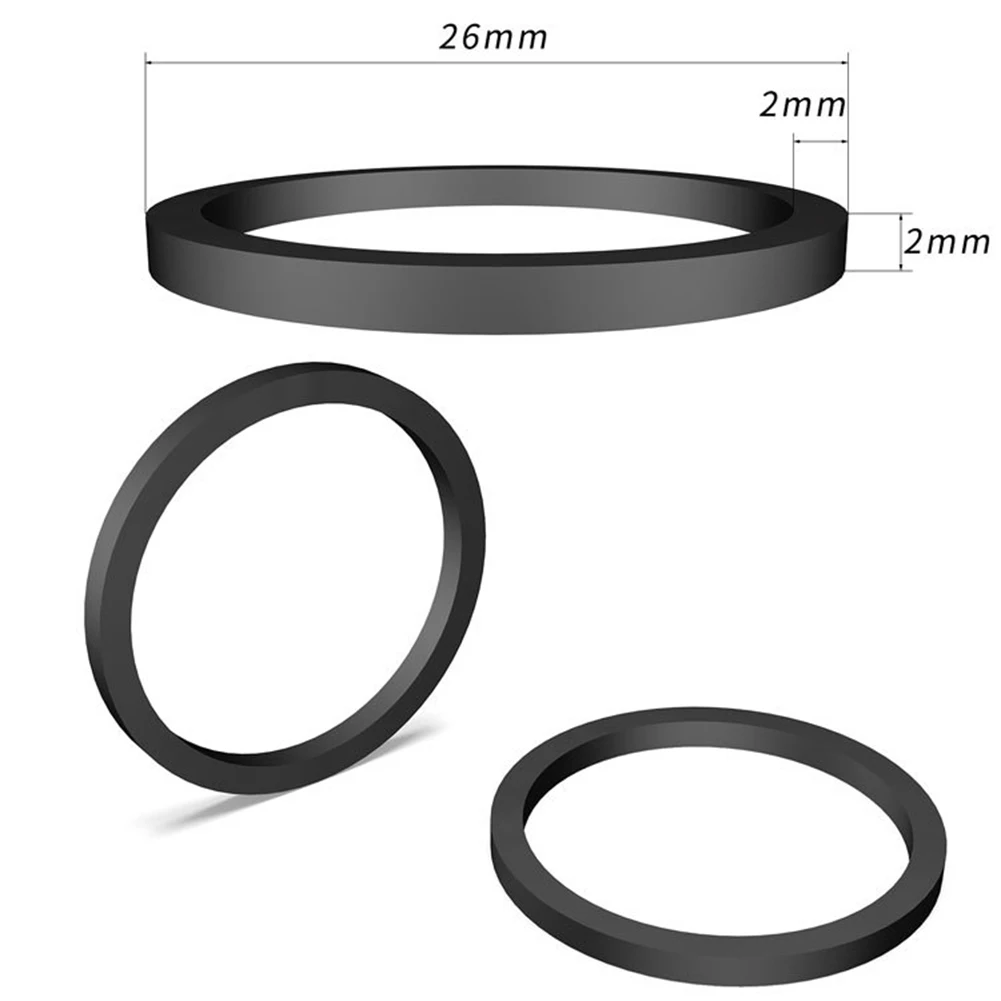 2pcs Bike Disc Braek Weight About 1g For-Shimano Material Sponge Size About High Quality Sealing Ring Color Black