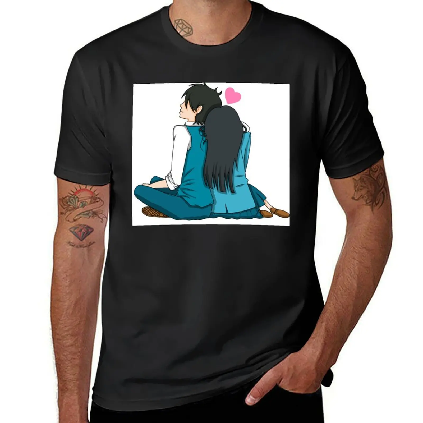 

Футболка Kimi Ni Todoke, новое издание, футболки, блузка, винтажные футболки, мужские хлопковые футболки