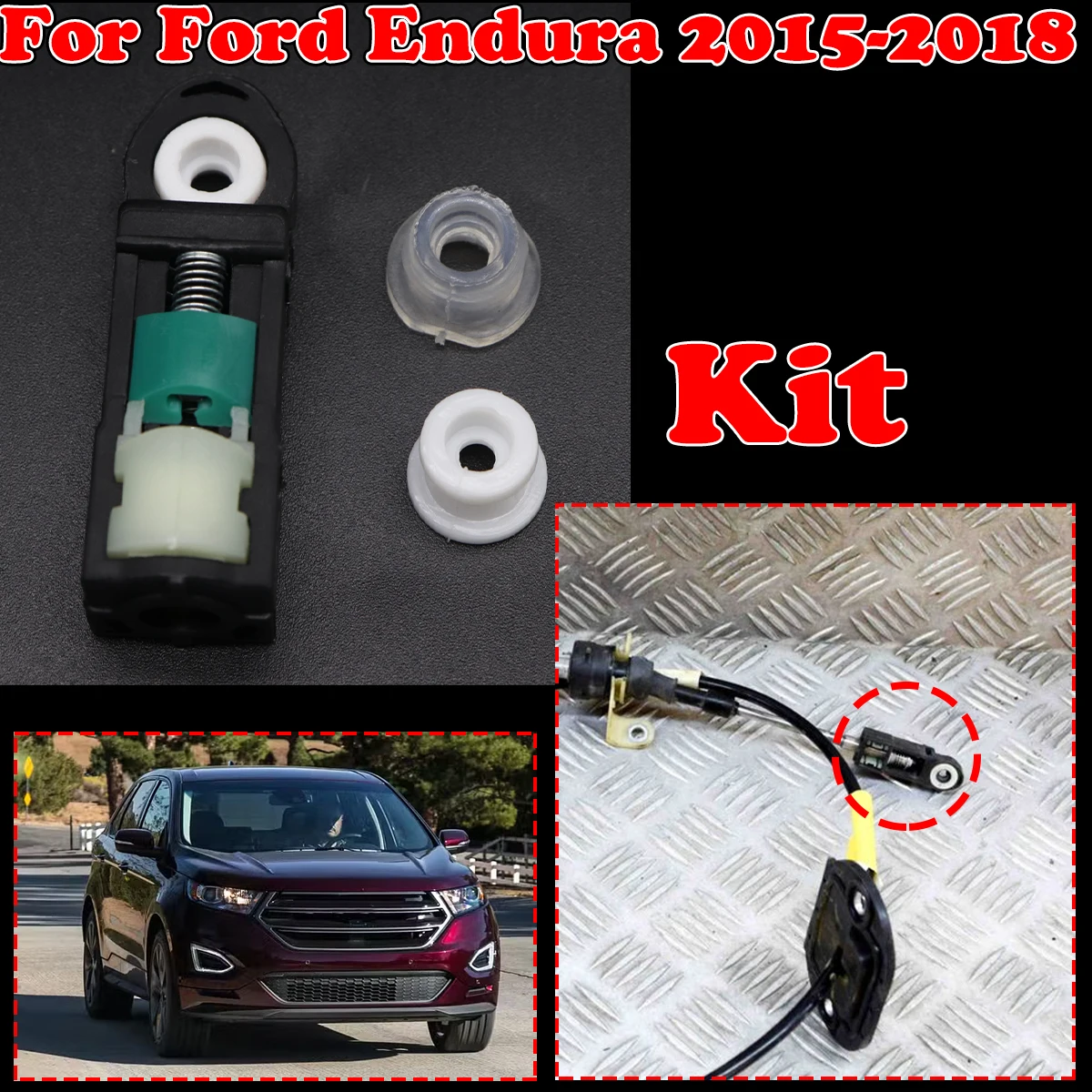 

Shift Cable Bushing kit For Ford Endura 2015-2018 Connect Automatic Transmission Linkage Rod End Repair Grommet Replacement part