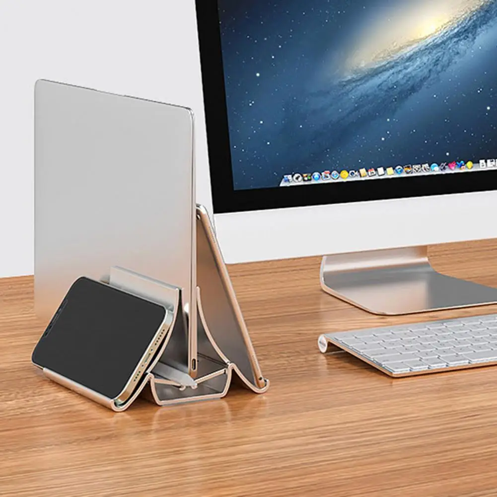 Notebook Monitor Stand with Heat Dissipation Vertical Laptop Stand Multifunctional Non-slip Holder for Macbook for Heat