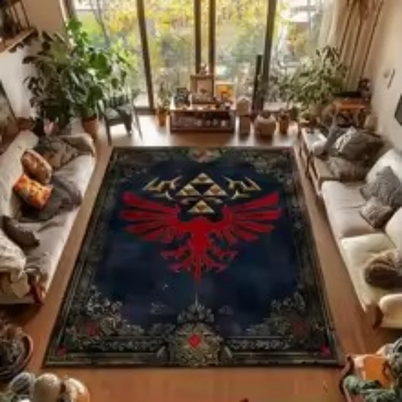 Verschiedene Exquisite Muster Teppich Graffiti Gamer-Raum-Deko Gaming-Teppich für Liebhaber Mystischer Eklektischer Gamer Weihnachtsgeschenk