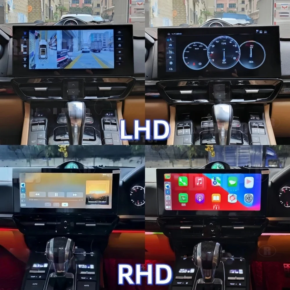 

Multimedia LHD RHD Wireless CarPlay 4G WIFI Stereo For Porsche Cayenne 2010-2017 Android Bluetooth 5.0 Navigation Touch Screen
