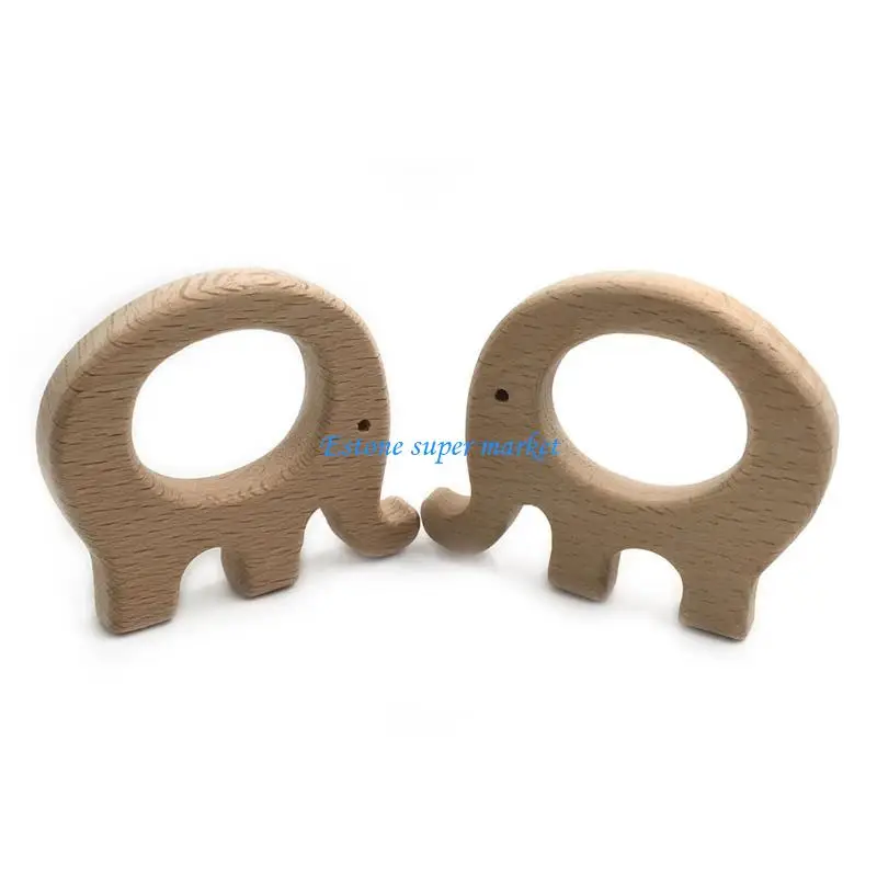 090B Teething Rattle Ring Animal Pacifier Nursing Teether for Infant 0-3-12M