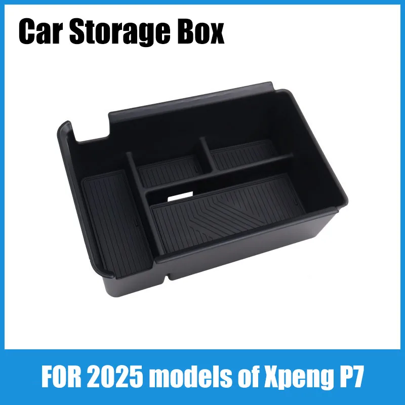 

Suitable for 25 models of Xpeng P7 central control armrest box storage box XPENG P7 storage box car interior supplies