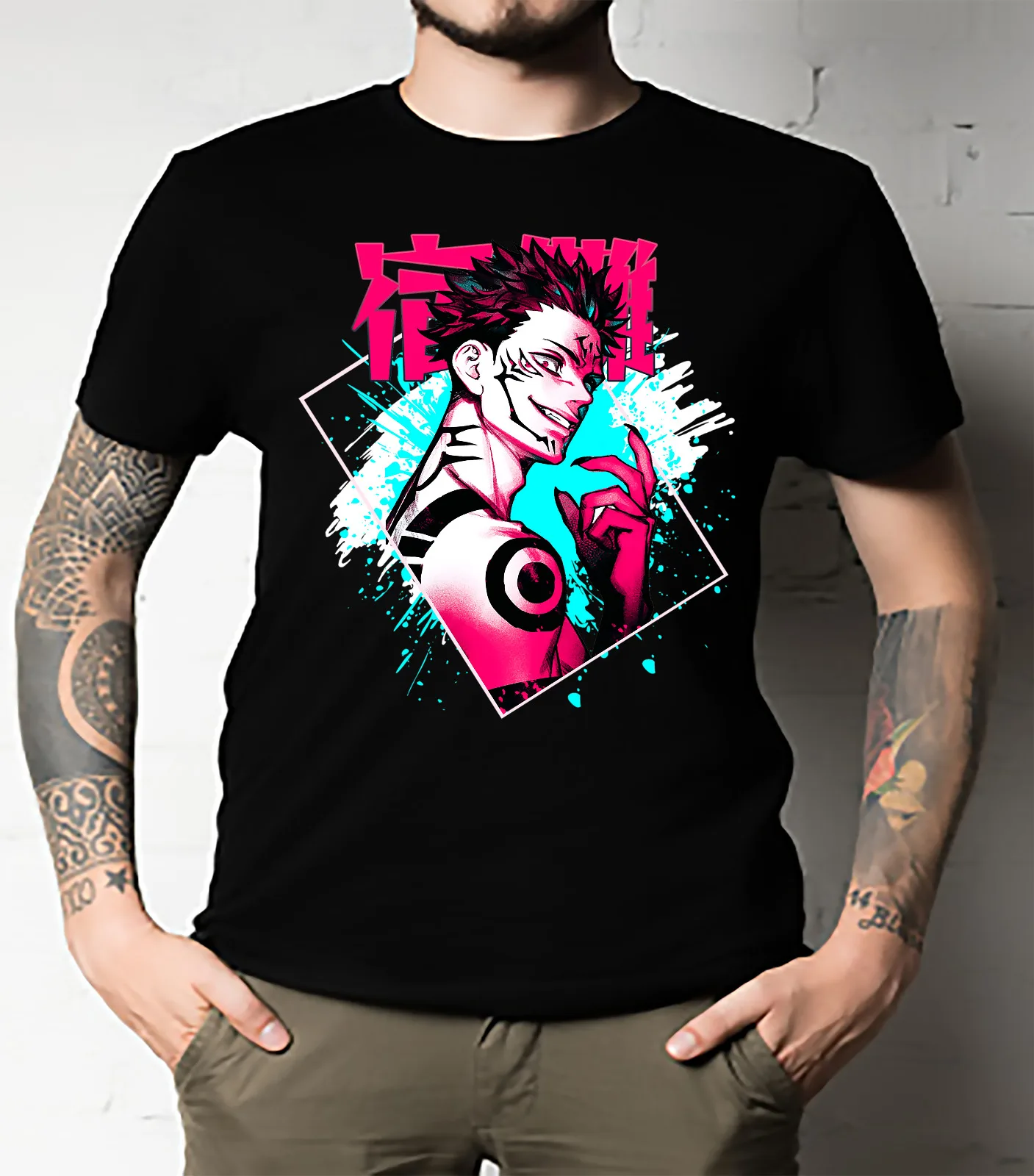 sukuna-jujutsu T-shirt classique essentiel Tee Unisex All Size