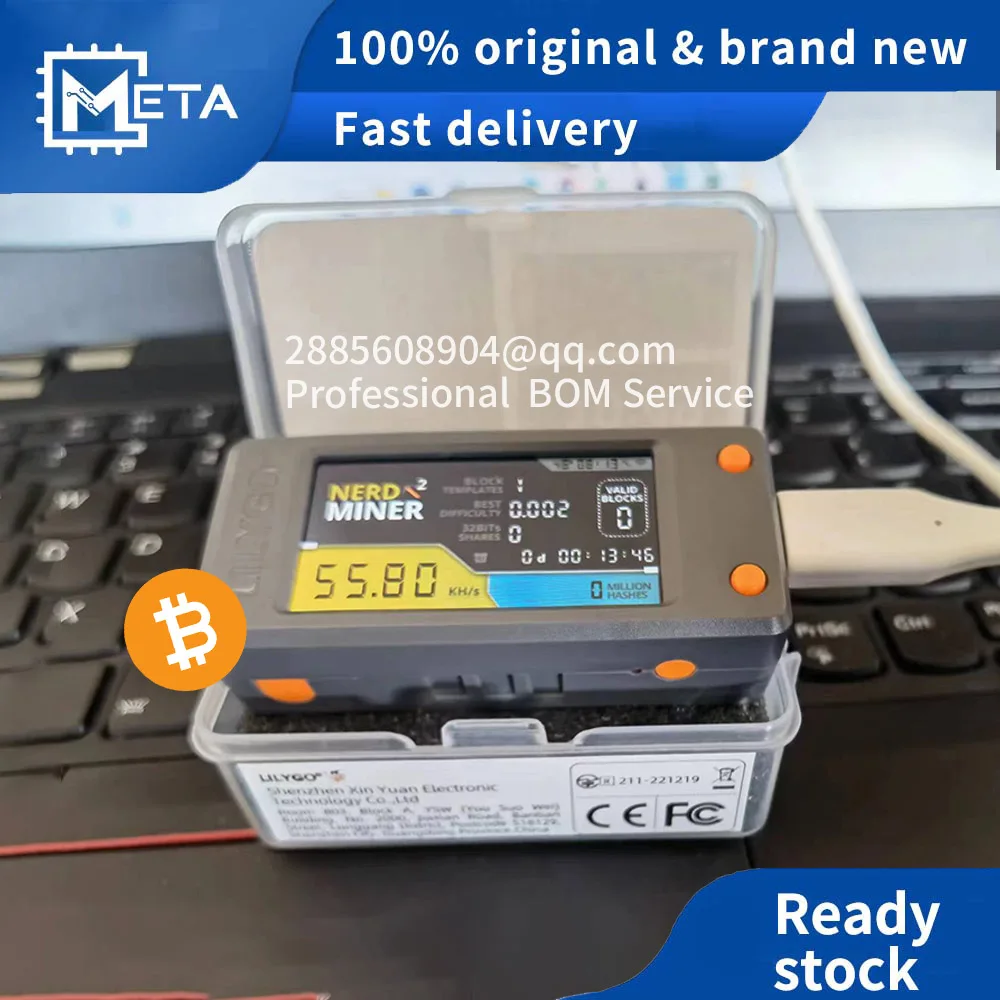 Bitcoin NerdMiner V2 BTC Nerd Miner T-Display S3 78KH/S Nerd USB miner Solo lotteria Miner BTC macchina della lotteria BTC miner