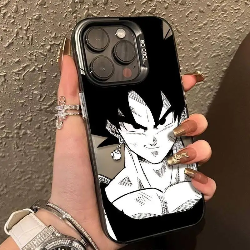 

Wukong cartoon mobile phone case suitable for iPhone16 15max anti-fall 14pro 13 Dragon Ball anime all-inclusive soft shell gift