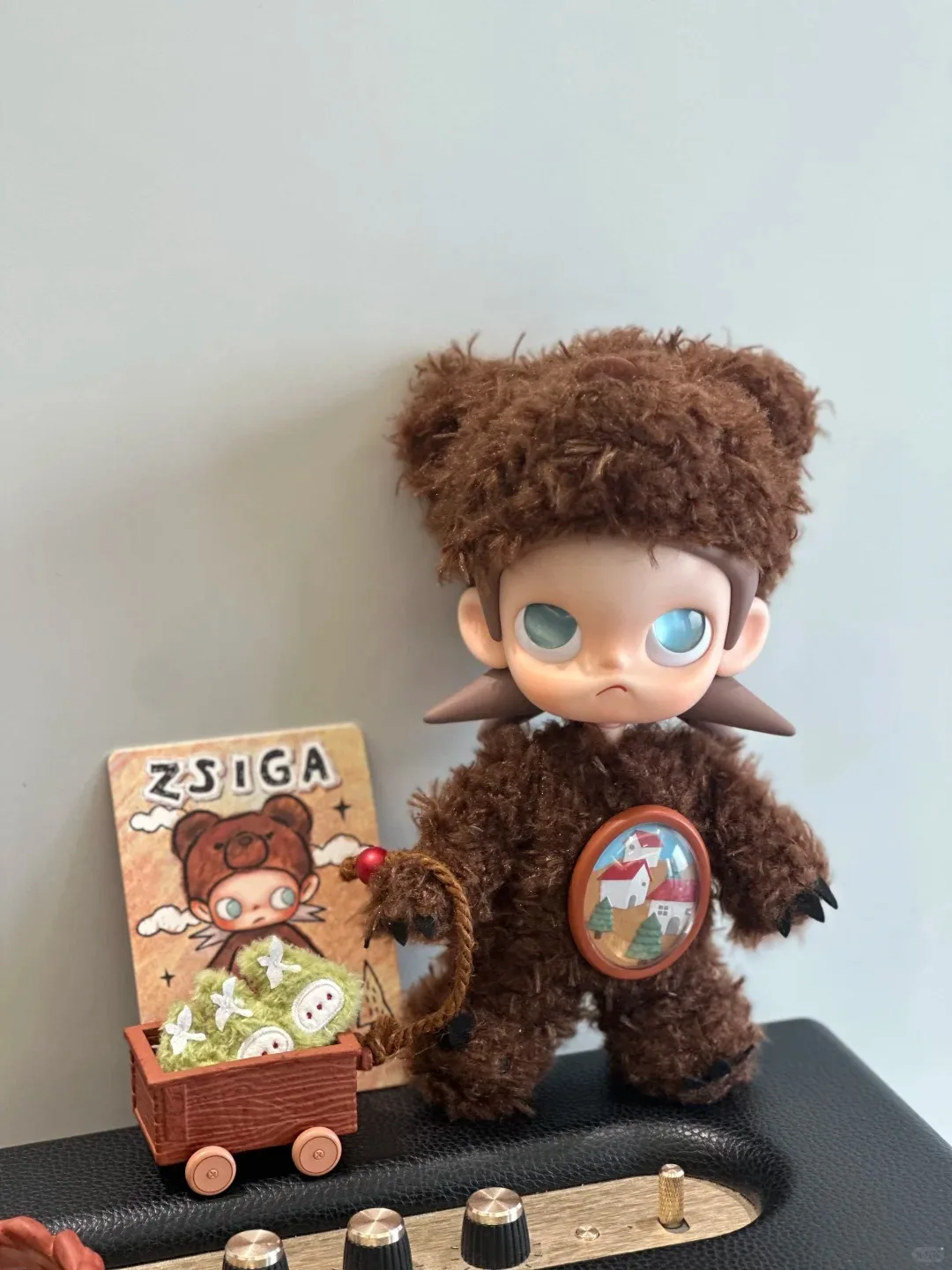 

Original POPMART Pop Mart Zsiga's Desire 1/8 Action Figures and Trendy Toys Ornaments Plush Dolls Surprise Kawaii Birthday Gift