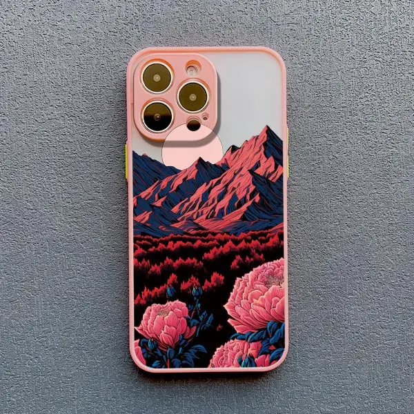 Sonnenaufgangslandschaft Handyhülle für iPhone 17 15 14 Plus Pro Max 16 13 12 11 Pro Max Mini XR X XS Plus Wunderschöne Mountain River Cover – Detail 12