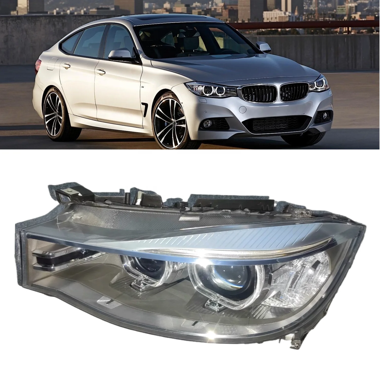 

3 Series F34 2013-2016 GT Bi-xenon HID Headlight Headlamp OEM 63117355555 63117355556 Front Lamp Auto Car Parts for BMW