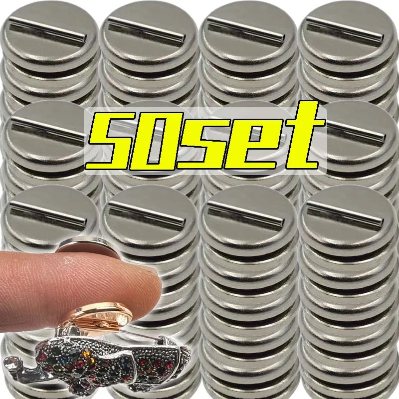 1-50sets-double-sided-brooches-magnetic-converter-without-punching-holes-not-damaging-clothes-tool-free-installation-accessory