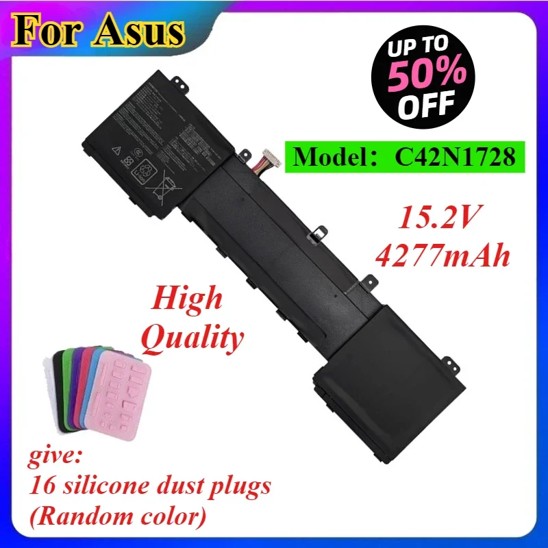 

C42N1728 Laptop Battery For Asus Zenbook Pro 15 UX550G UX550GD UX550GE UX550GEX UX550GDX UX580G UX580GD UX580GE UX550GD-BN0